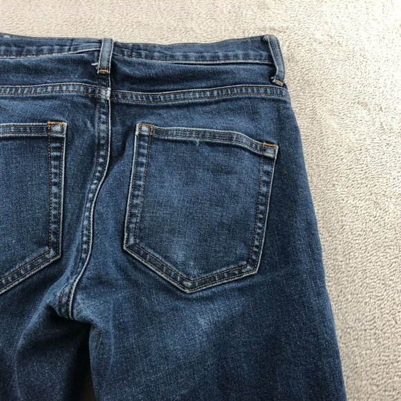 Everlane Womens Jeans Size 25 Skinny Mid Rise Ankle Blue Denim Casual Classic - Picture 13 of 16